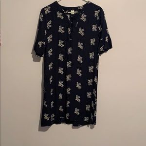 Navy blue dress
